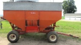 350 bu NU-Bilt Co gravity box w/ elec running gear