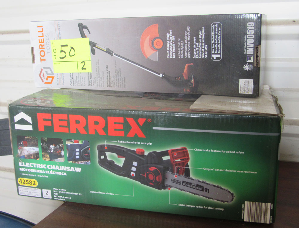 Ferrex electric chainsaw 42582 discount