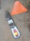 snow board, triangle metal sled