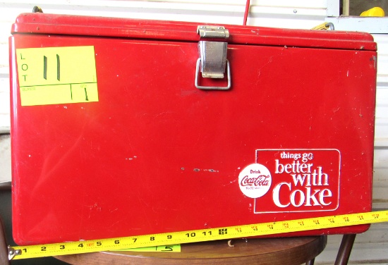 24inr11in Coca Cola cooler