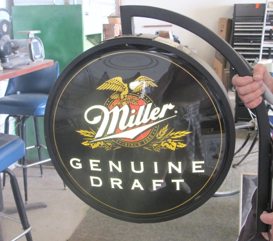 Miller Genuine Draft light up sign