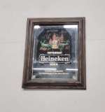 Heineken beer mirror sign