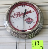 Grain Belt Premium clock