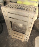 wooden chicken crate
