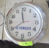 Yamaha clock