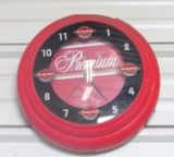 grain belt premium red clock
