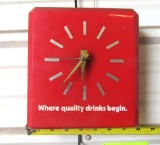 small red clock