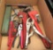pipe wrenches, pliers, vise grip