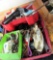 misc nuts and bolts, hose clamps, misc