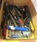 misc tools, files, screw drivers, drill bits
