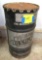 old lube barrel
