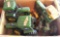 3 JD toy tractors