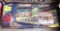silver spike train and Hershey's train set