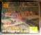 electric train set and village