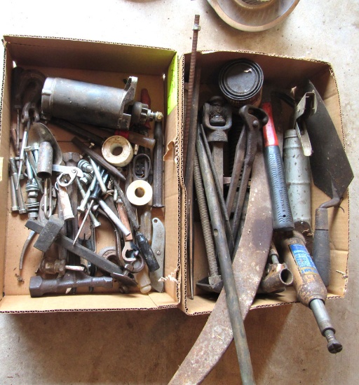 2 boxes of misc