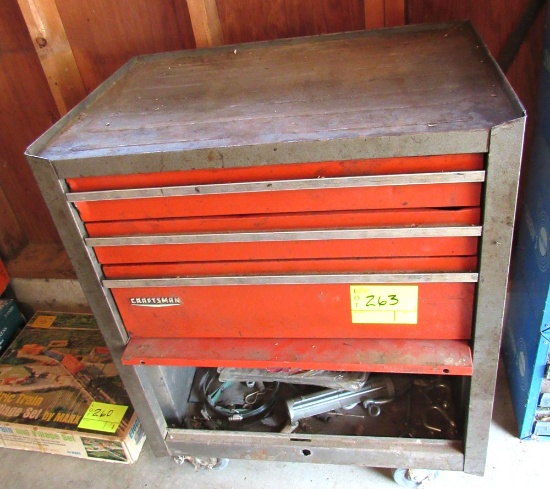 craftsman tool chest with tools