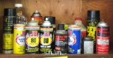 contents of cabinet, chemicals
