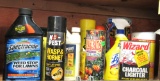 contents of cabinet, chemicals