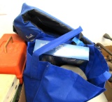 life jackets, fishing gear