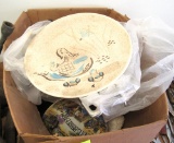 box decorator plates, cookware