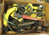 straps, files, punches