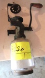 antique coffee grinder