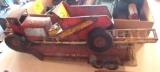 antique metal toys