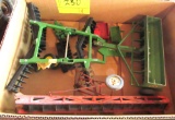 JD toys disc, grain drill, elevator