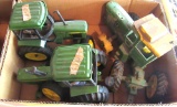 3 JD toy tractors