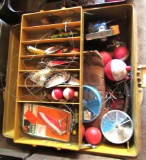 2 tackle boxes full of tackle