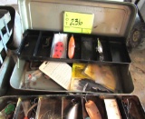 2 tackle boxes full of tackle