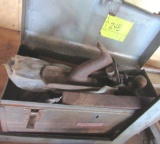 toolbox full of tools, hand plane