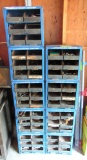 fastener center bolt bins with nuts and bolts