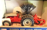 Ford 8n tractor with plow toy