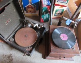 phonograph, record player