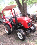 Jinma 284 4wd yard tractor, 51hrs