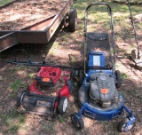 Intek push mower, Toro push mower
