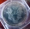 2001 Silver Dollar no mint mark