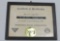 MN Motel Association certificate of membership, 1981 Atlas