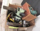 Rockwell router, files, sanding belts, 220 power cord,