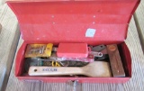 tools boxes w/misc tools