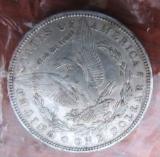 1881 Morgan Silver Dollar no mint mark