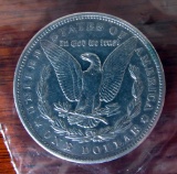 1889 Morgan Silver Dollar no mint mark