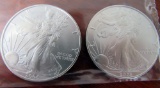 2- 2006 Silver Dollars uncirculated, no mint mark