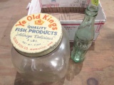 Ye Old Kings jar, coke bottle
