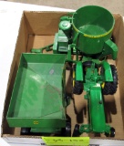 john deer toy tractor, gravity box