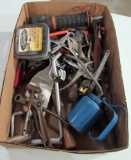 box of misc tools