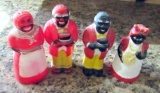 Aunt Jemima tooth pick holders, salt and pepper shakers