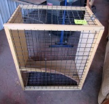 chicken crate or small animal cage