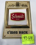Schmit beer sign